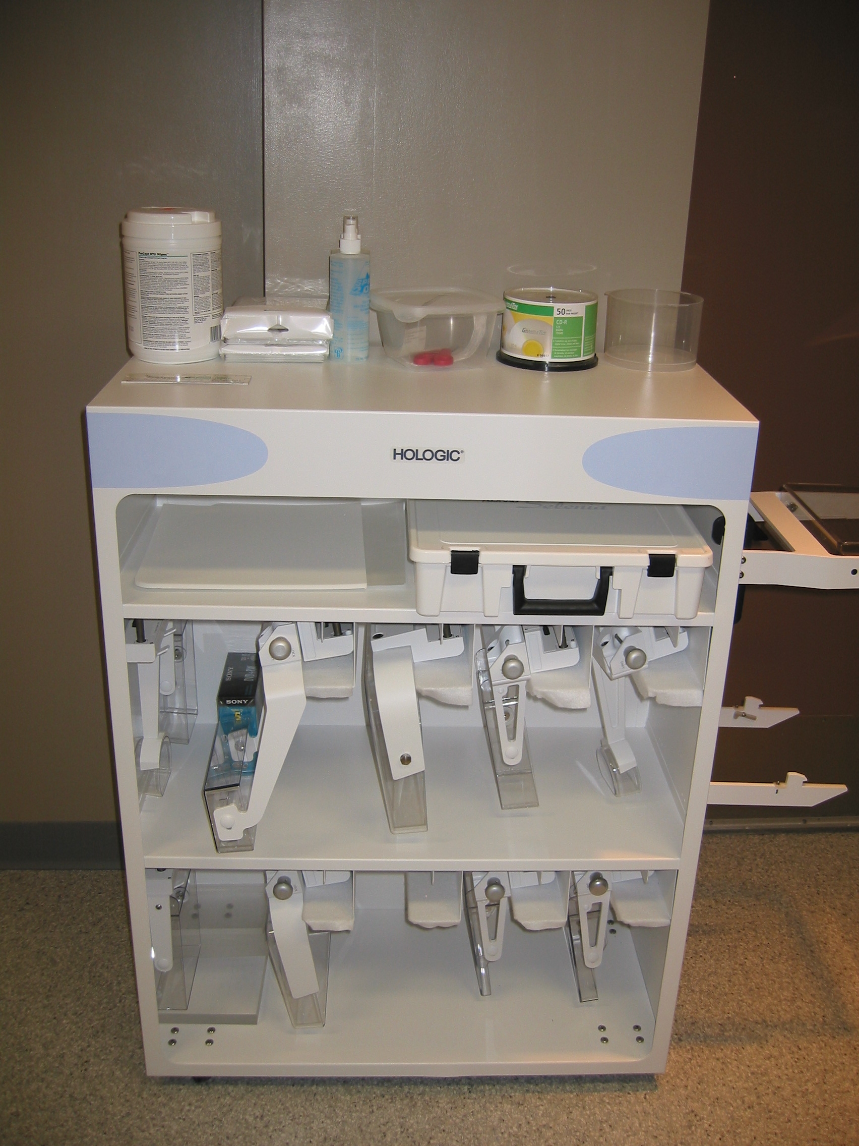 Mammography Storage Cart